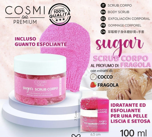 Set scrub corpo Fragola e cocco