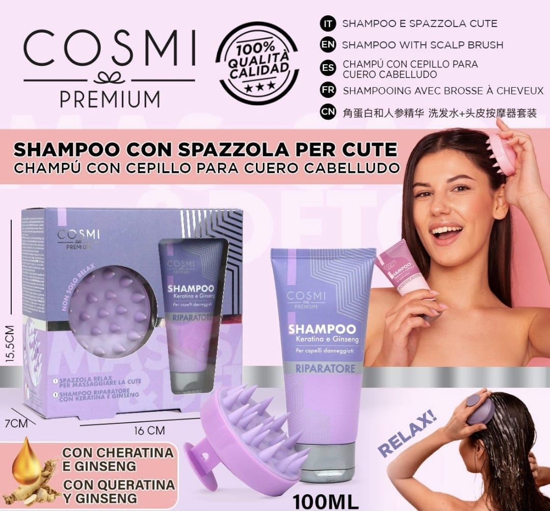 Set Shampoo per capelli danneggiati